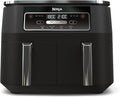 Ninja Foodi Dual Zone Digital Air Fryer, 2 Drawers, 7.6L, 4-in-1, Uses No Oil